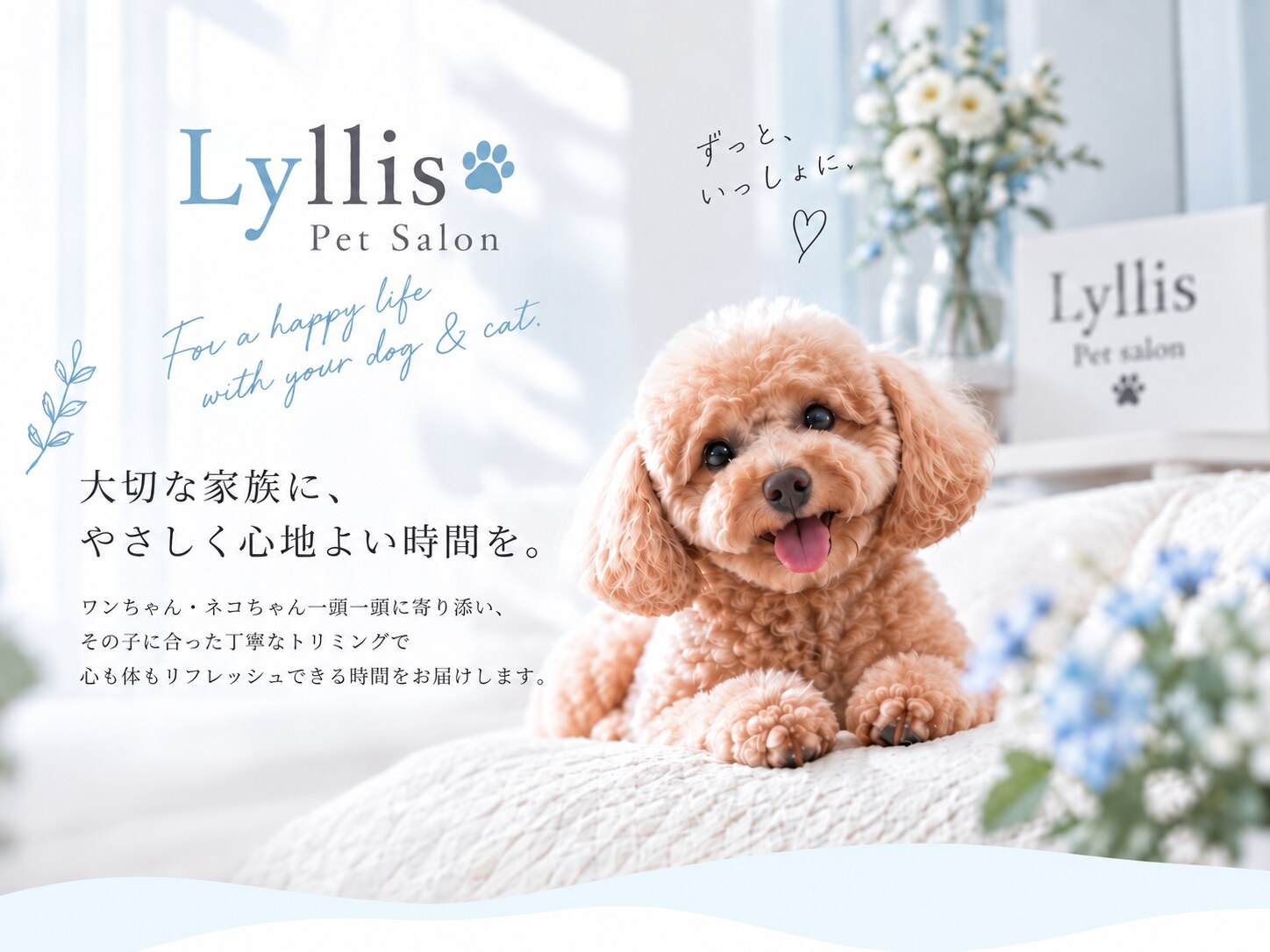 Lyllis Pet Salonのメインビジュアル